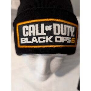 Call Of Duty Black Ops 6 Winter Beanie Hat One Size Black